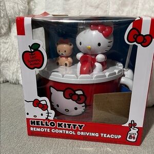 Hello Kitty Remote Control Driving Teacup - Red